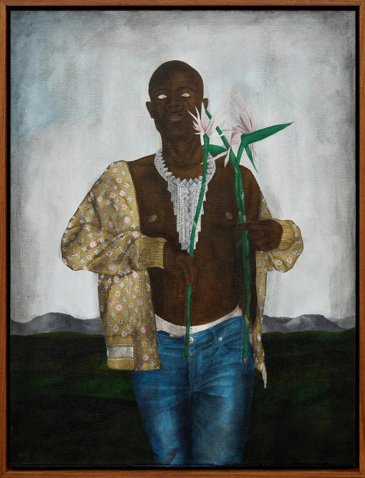 CINGA SAMSON — iRhorho 2, 2019. Huile sur toile.