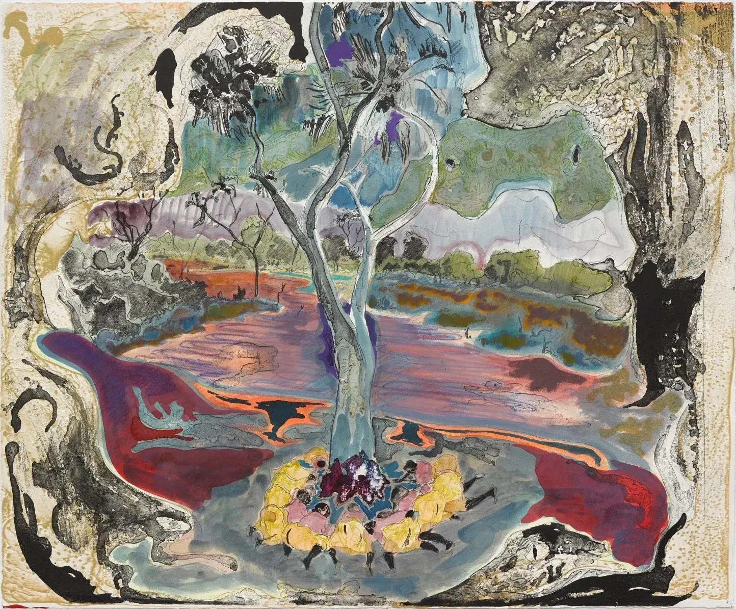 MICHAEL ARMITAGE — Ewaso Niro, 2016-2017