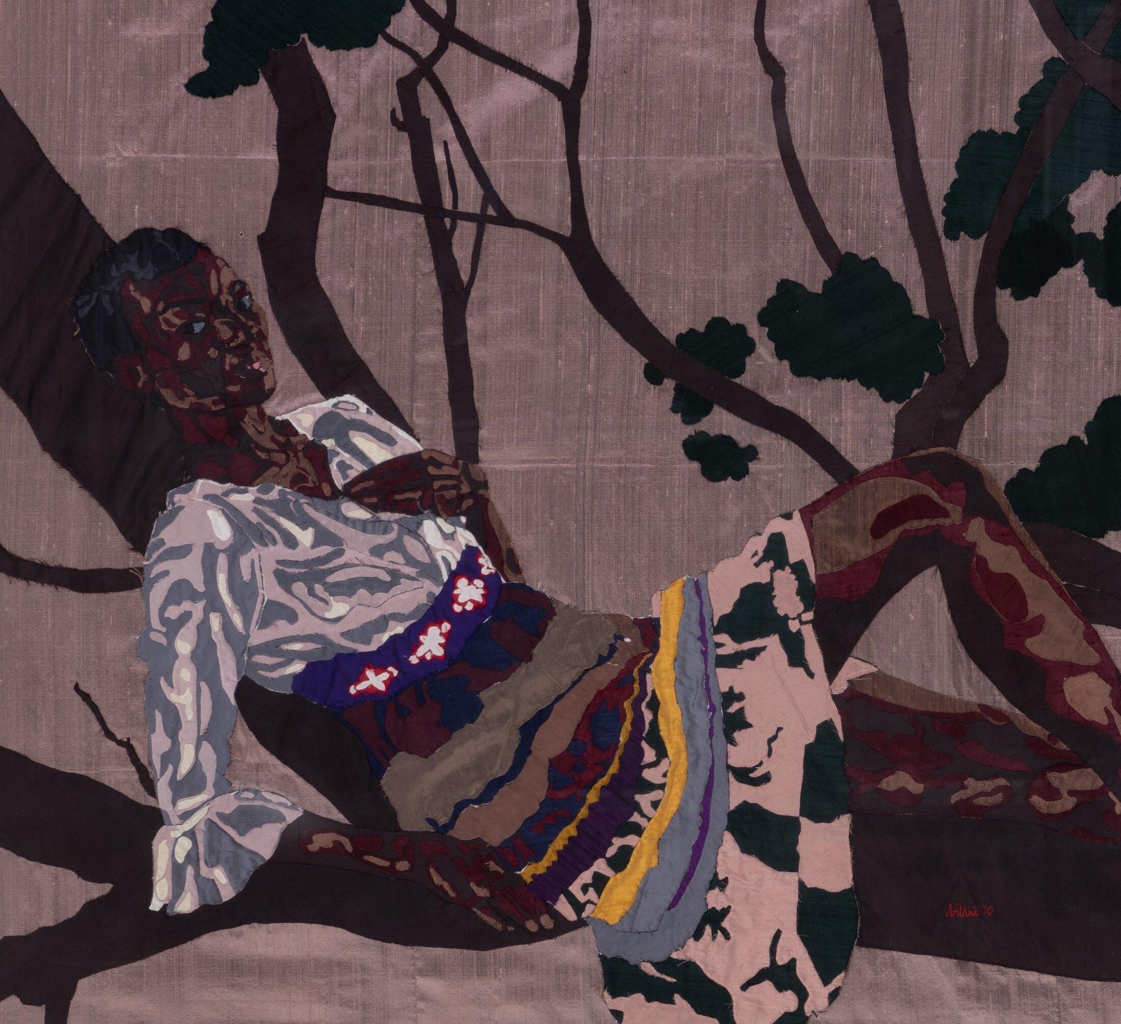 Billie Zangewa, Sweet Dreams, from the Collection Margaux & Raphaël Blavy.