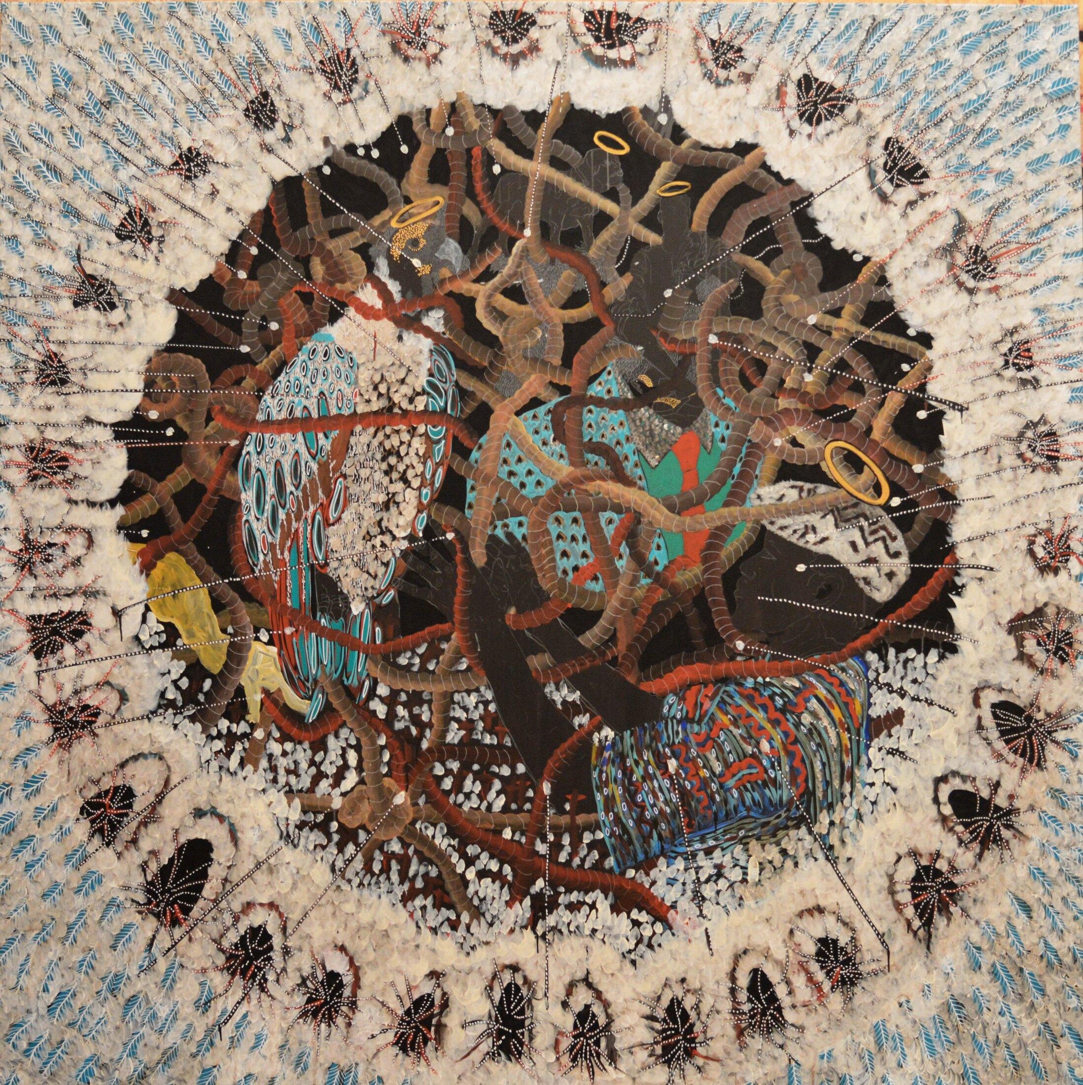 Omar Ba, Tame, from the Collection Margaux & Raphaël Blavy.
